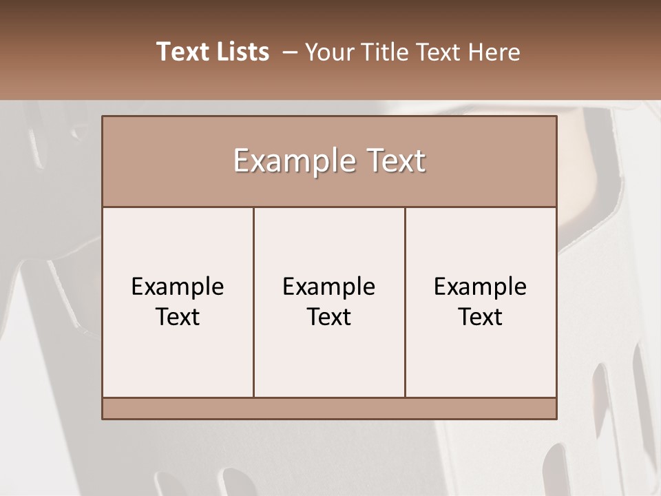 A Woman Peeking Out Of A Box With Her Eyes Wide Open PowerPoint Template