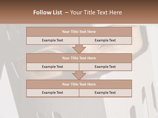 A Woman Peeking Out Of A Box With Her Eyes Wide Open PowerPoint Template