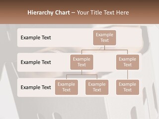 A Woman Peeking Out Of A Box With Her Eyes Wide Open PowerPoint Template