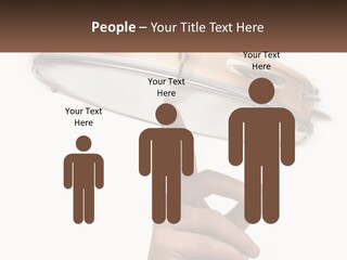 A Person's Hand Is Pointing At A Drum PowerPoint Template