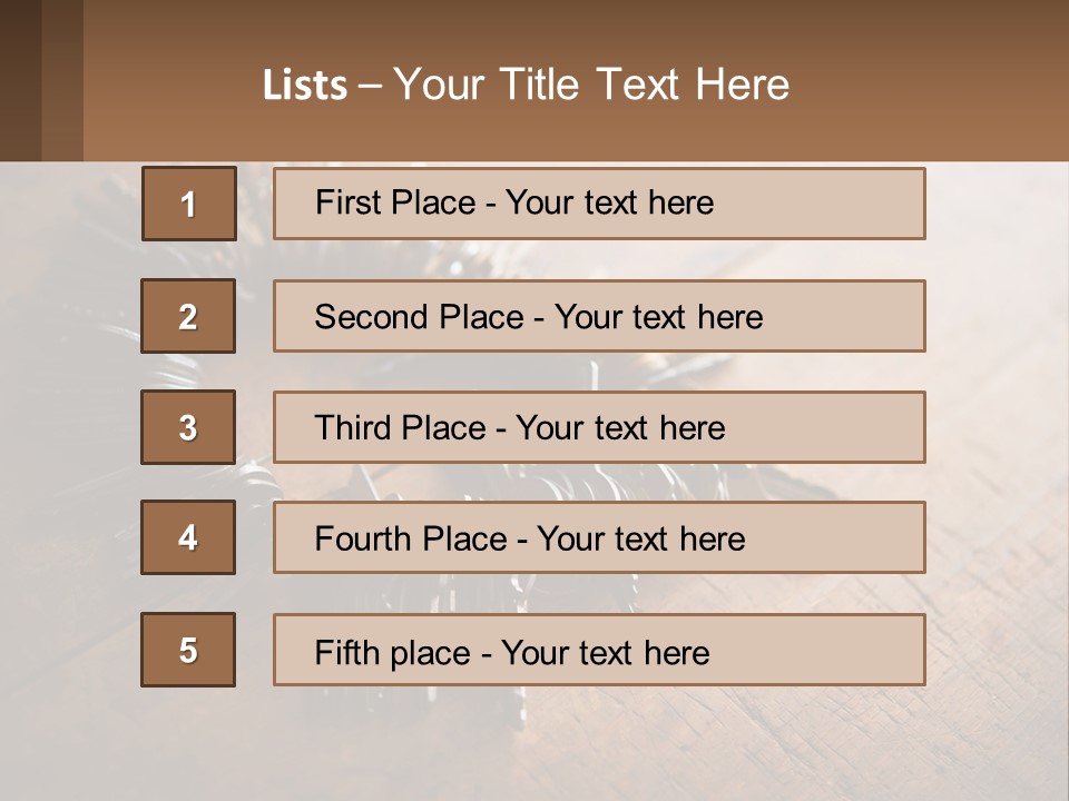 A Bunch Of Keys Arranged In A Circle On A Table PowerPoint Template