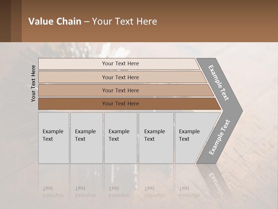 A Bunch Of Keys Arranged In A Circle On A Table PowerPoint Template