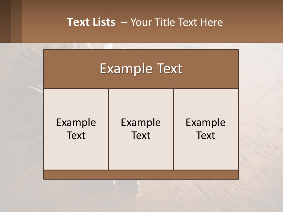 A Bunch Of Keys Arranged In A Circle On A Table PowerPoint Template