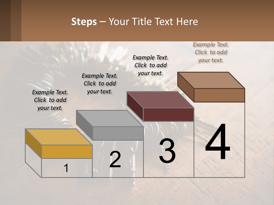 A Bunch Of Keys Arranged In A Circle On A Table PowerPoint Template