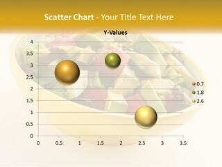 A Yellow Bowl Filled With Lots Of Fruit PowerPoint Template