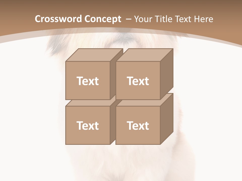 A Dog Sitting Next To A Bowl Of Food PowerPoint Template