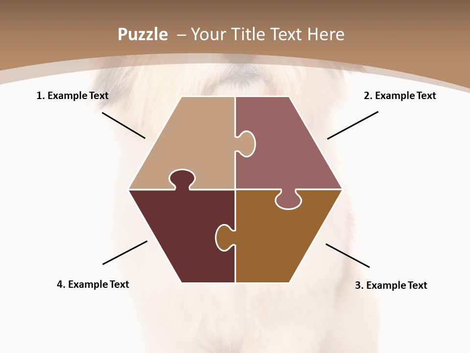 A Dog Sitting Next To A Bowl Of Food PowerPoint Template