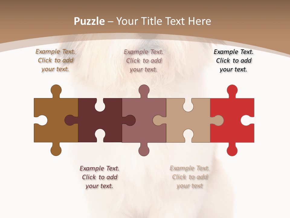 A Dog Sitting Next To A Bowl Of Food PowerPoint Template