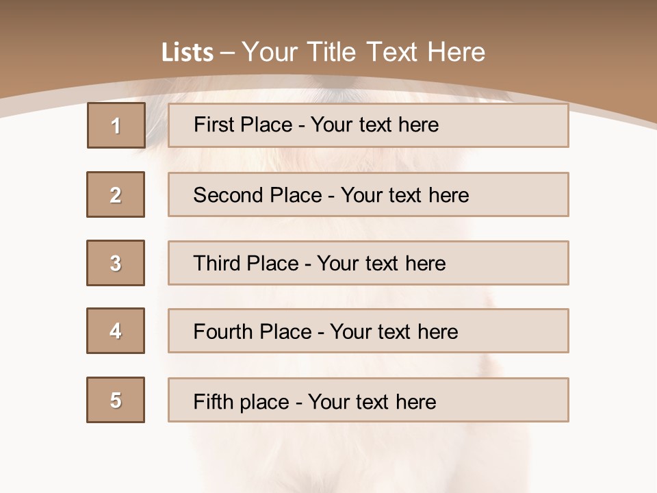 A Dog Sitting Next To A Bowl Of Food PowerPoint Template