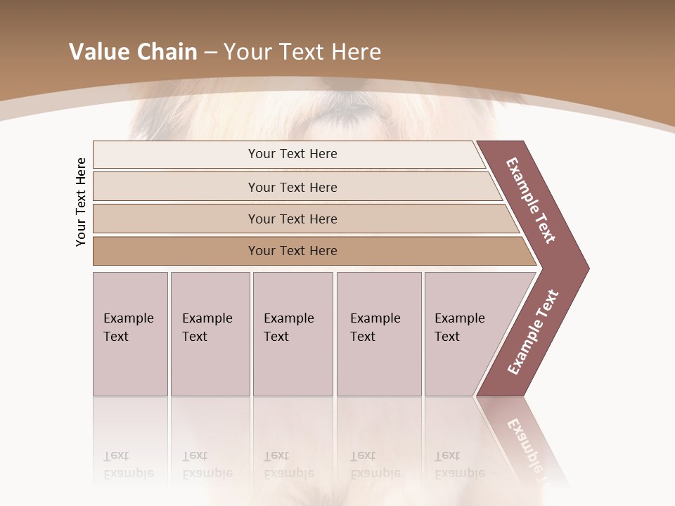A Dog Sitting Next To A Bowl Of Food PowerPoint Template