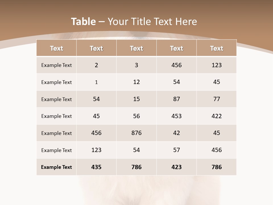 A Dog Sitting Next To A Bowl Of Food PowerPoint Template