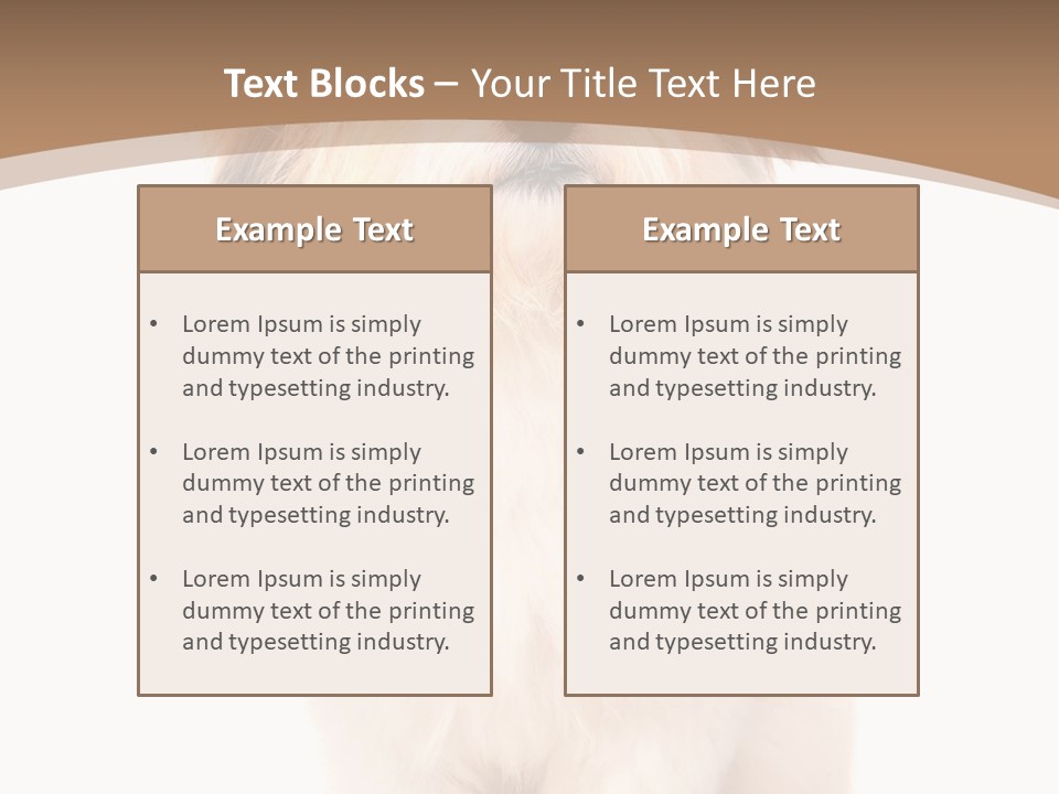 A Dog Sitting Next To A Bowl Of Food PowerPoint Template