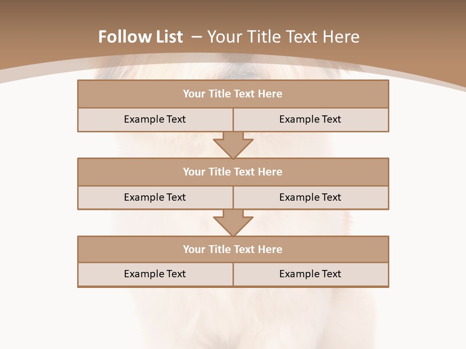 A Dog Sitting Next To A Bowl Of Food PowerPoint Template