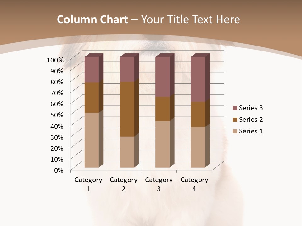 A Dog Sitting Next To A Bowl Of Food PowerPoint Template