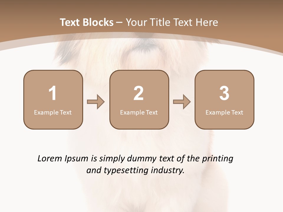 A Dog Sitting Next To A Bowl Of Food PowerPoint Template