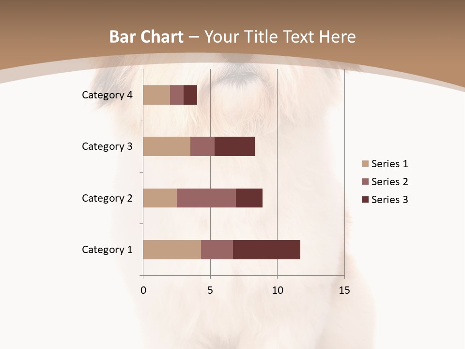 A Dog Sitting Next To A Bowl Of Food PowerPoint Template