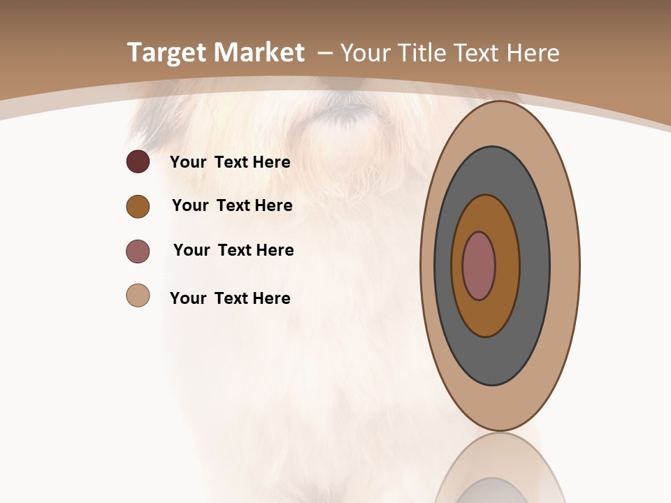 A Dog Sitting Next To A Bowl Of Food PowerPoint Template