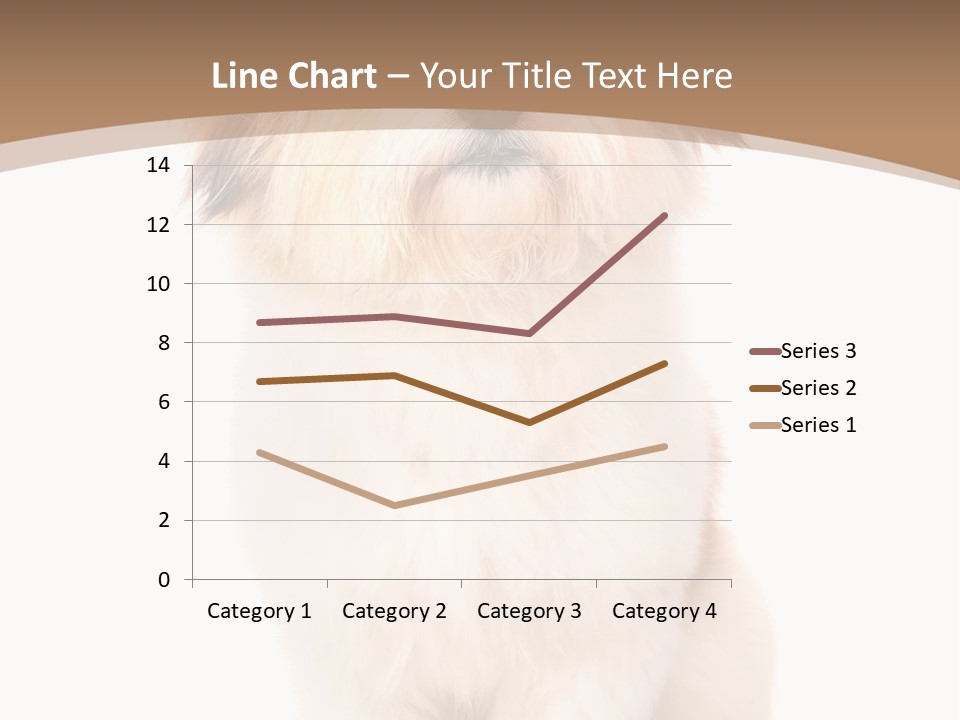 A Dog Sitting Next To A Bowl Of Food PowerPoint Template