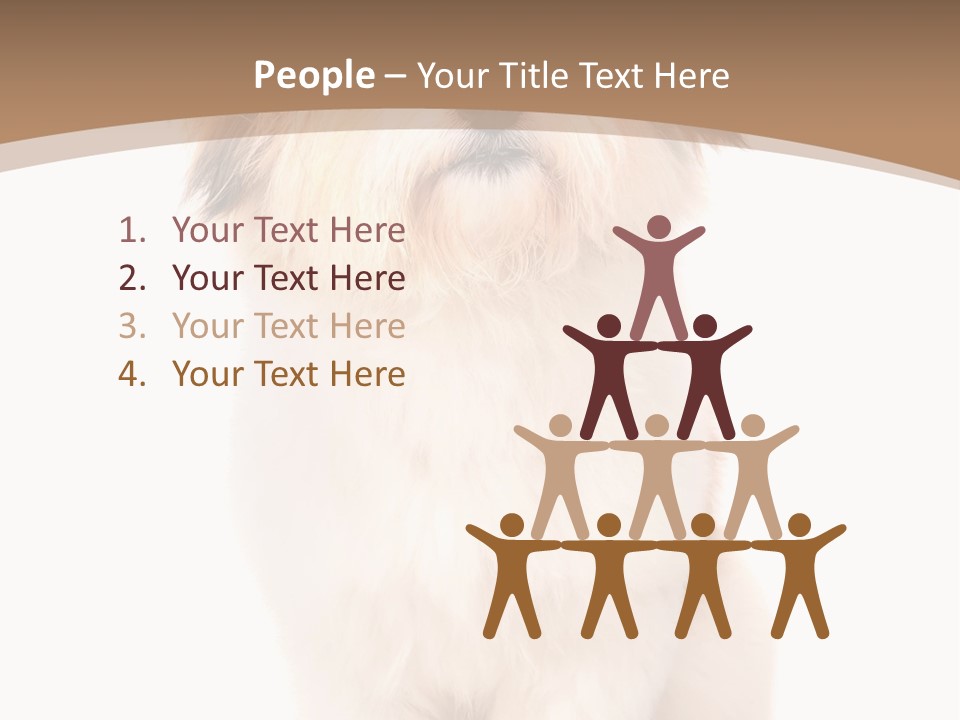 A Dog Sitting Next To A Bowl Of Food PowerPoint Template