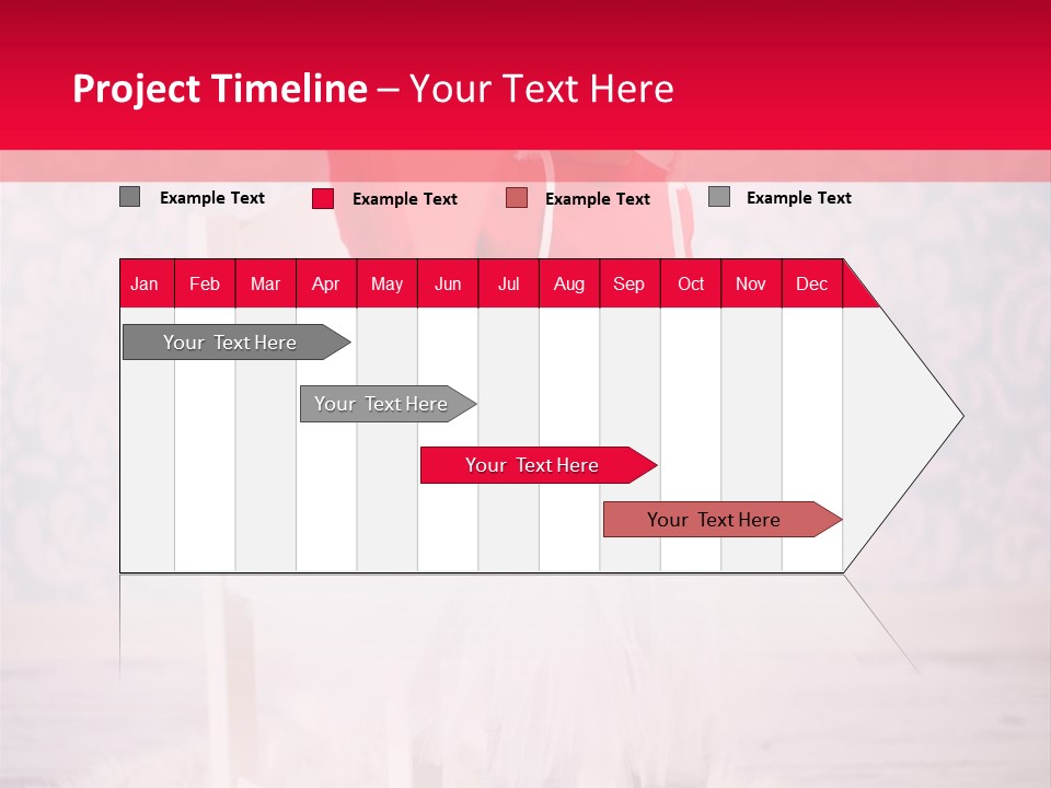 A Little Girl In A Red Sweater Holding A Heart PowerPoint Template