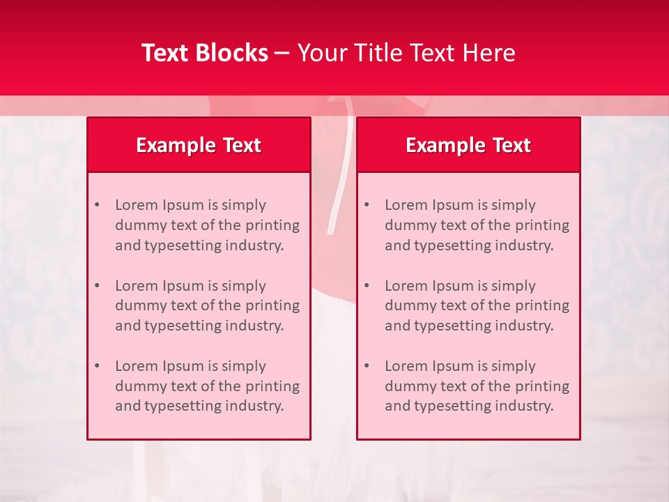 A Little Girl In A Red Sweater Holding A Heart PowerPoint Template