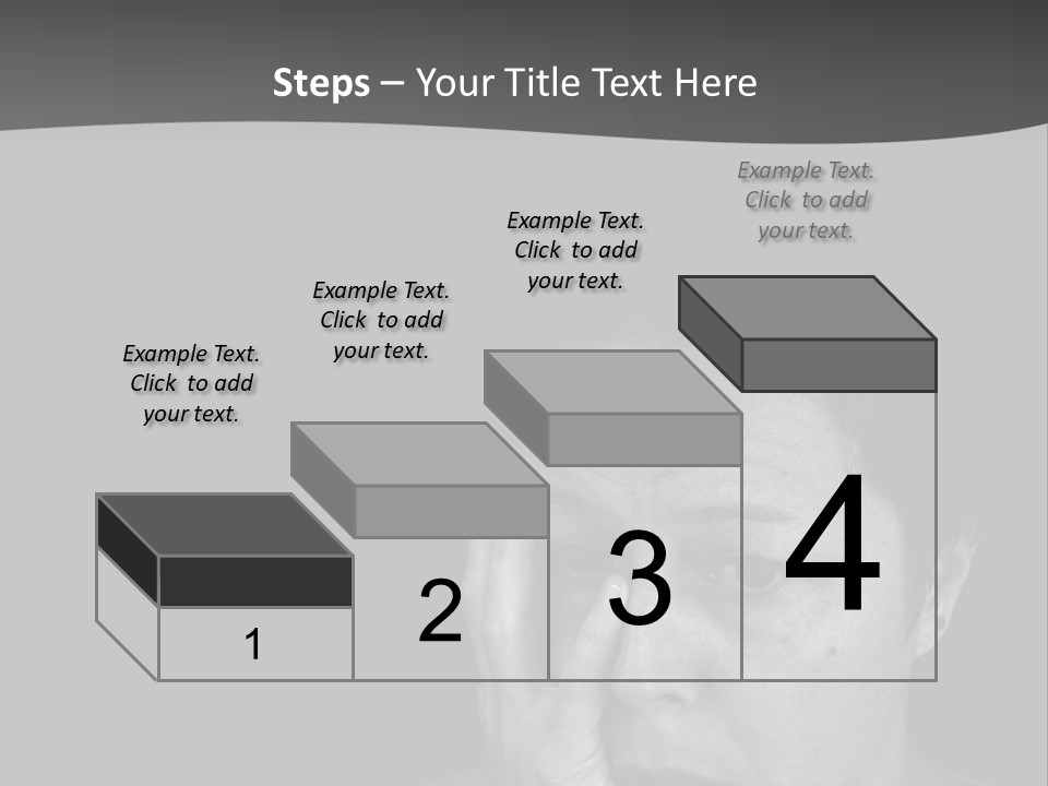 A Woman Holding Her Hand To Her Face PowerPoint Template