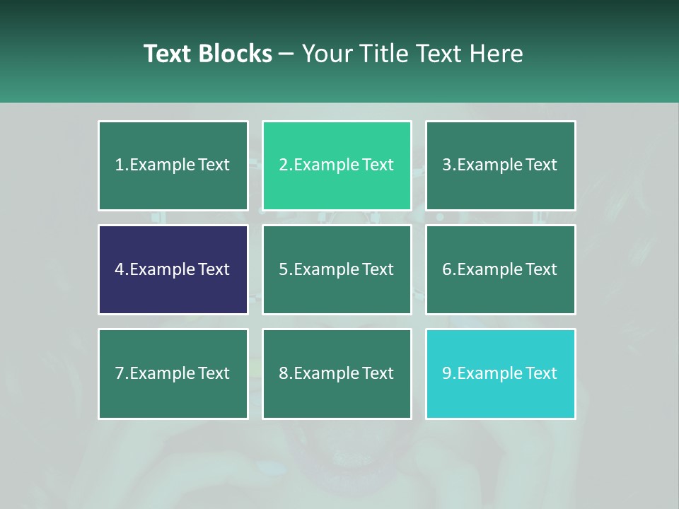 A Woman Wearing Glasses With A Checkered Pattern On Her Face PowerPoint Template