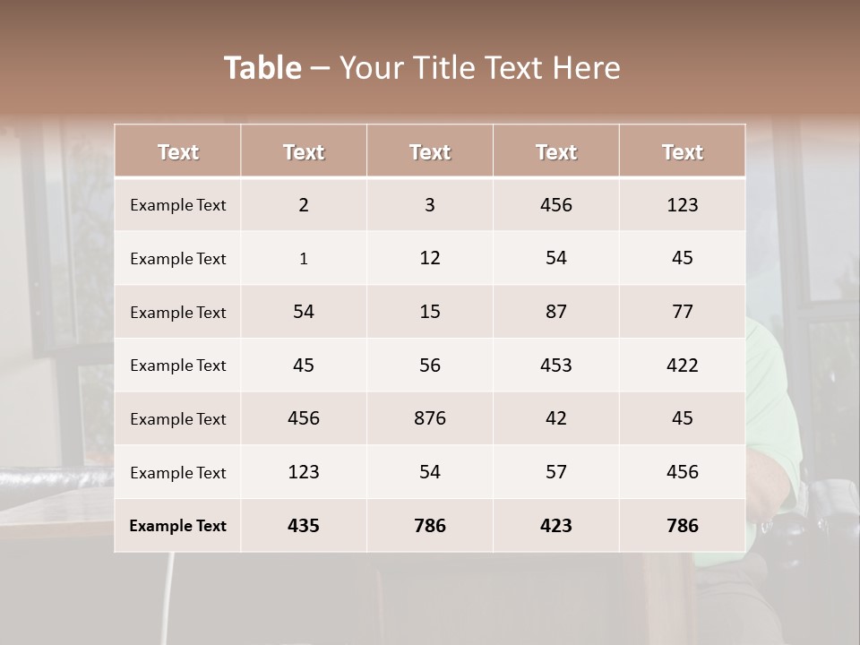A Man And A Woman Sitting In Front Of A Computer PowerPoint Template