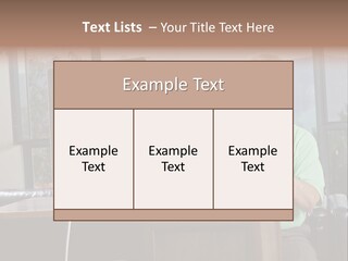 A Man And A Woman Sitting In Front Of A Computer PowerPoint Template