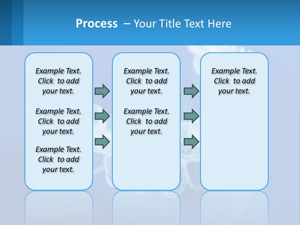 A Clear Plastic Toothbrush Holder On A Blue Background PowerPoint Template