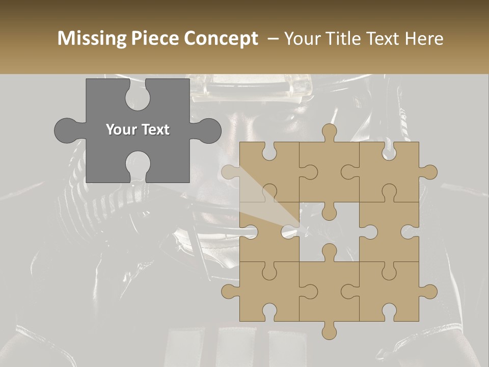 A Football Player Holding His Helmet Over His Face PowerPoint Template