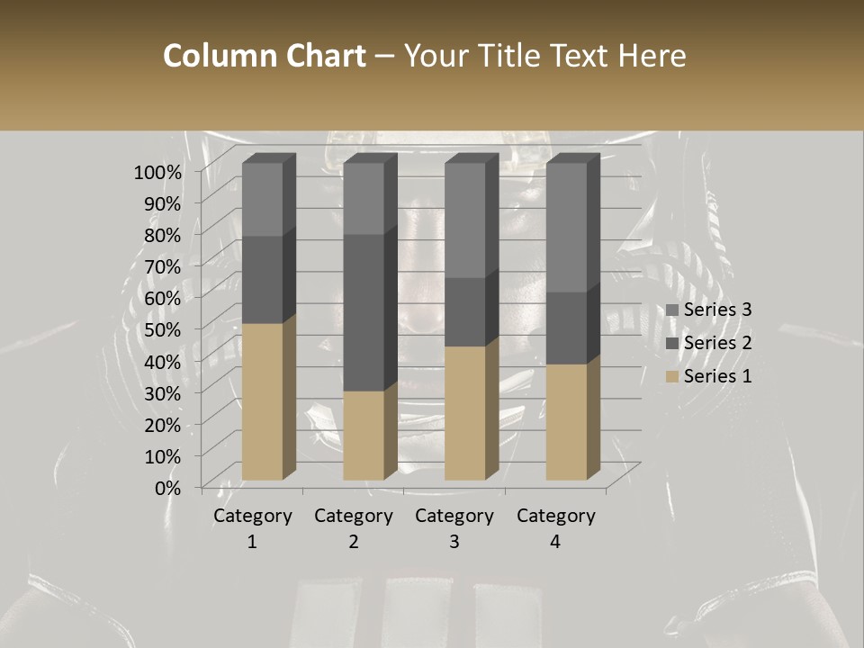 A Football Player Holding His Helmet Over His Face PowerPoint Template