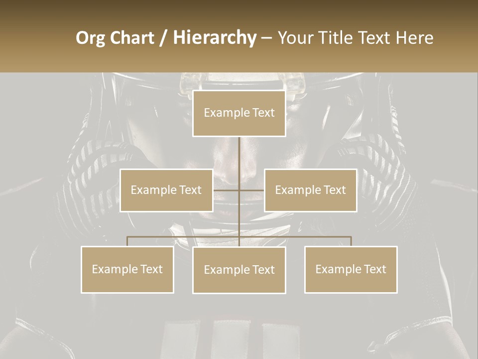 A Football Player Holding His Helmet Over His Face PowerPoint Template