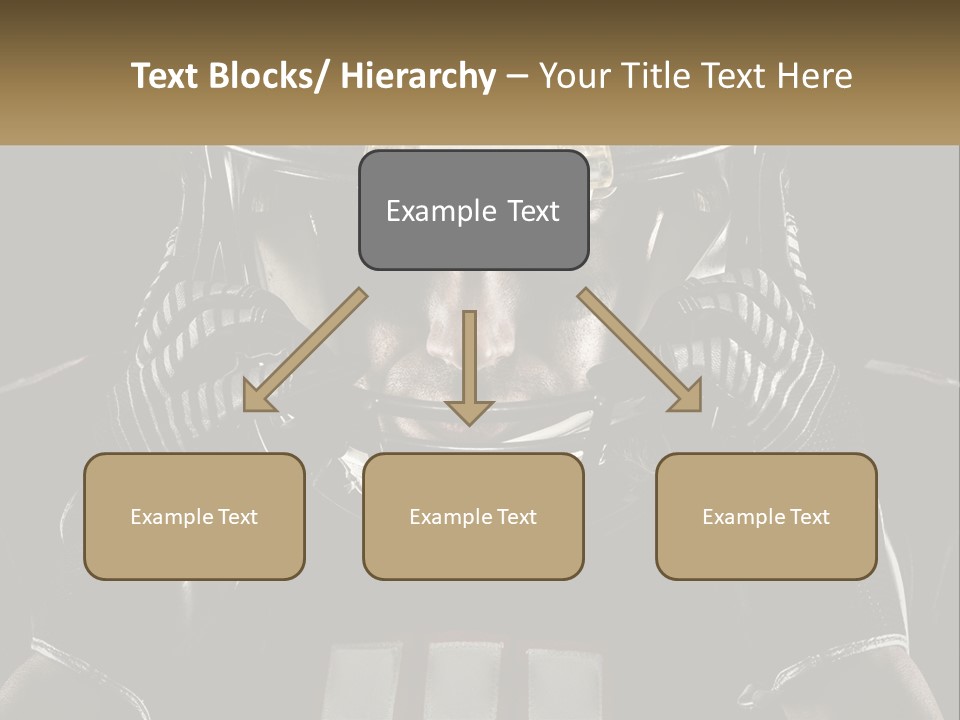 A Football Player Holding His Helmet Over His Face PowerPoint Template