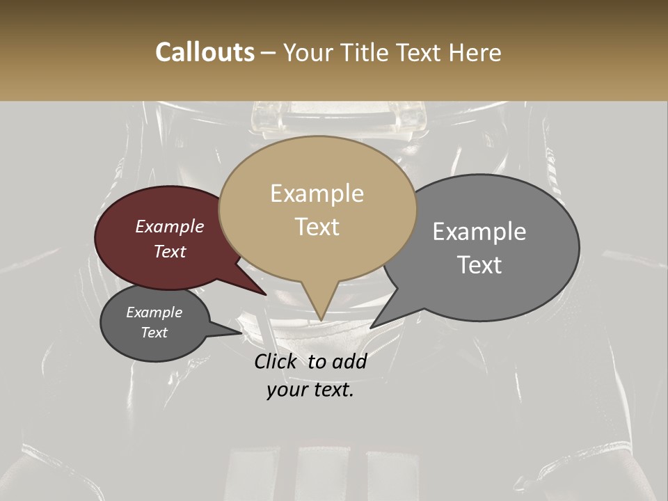 A Football Player Holding His Helmet Over His Face PowerPoint Template