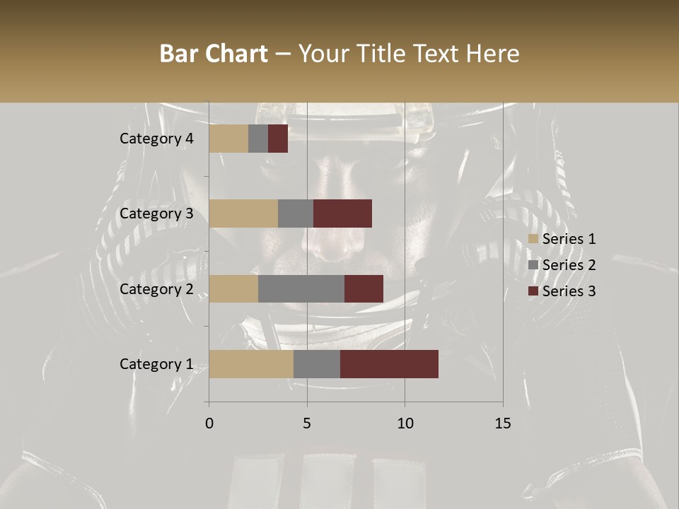 A Football Player Holding His Helmet Over His Face PowerPoint Template