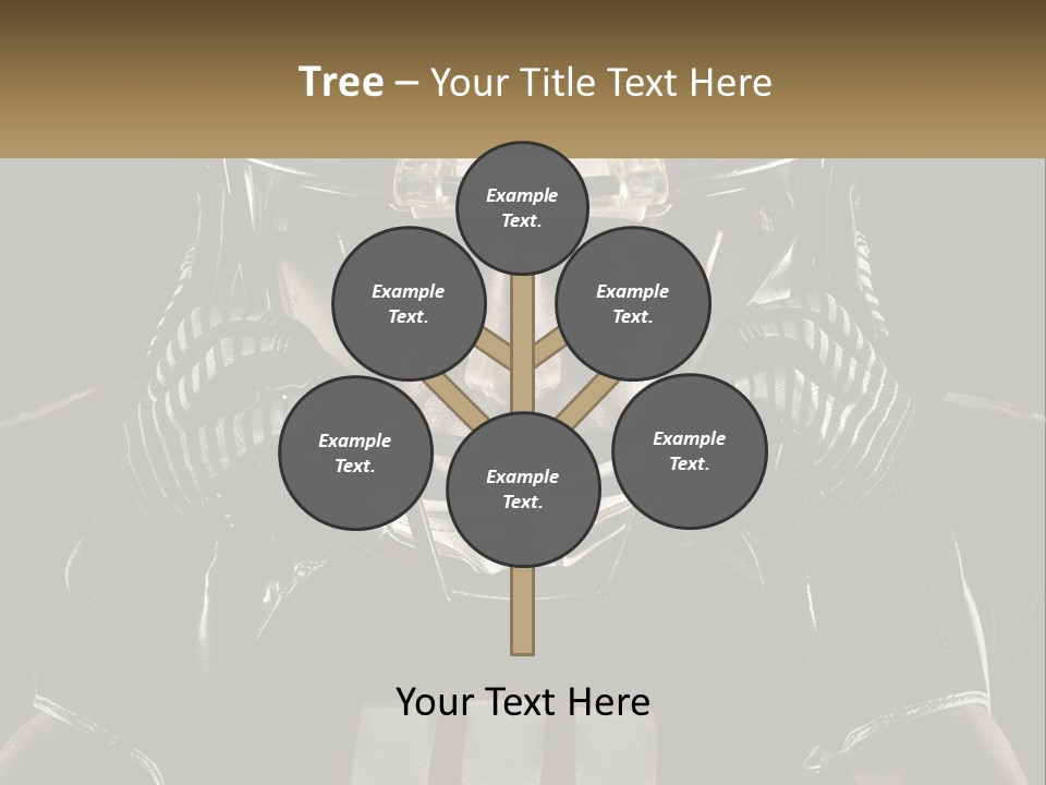A Football Player Holding His Helmet Over His Face PowerPoint Template