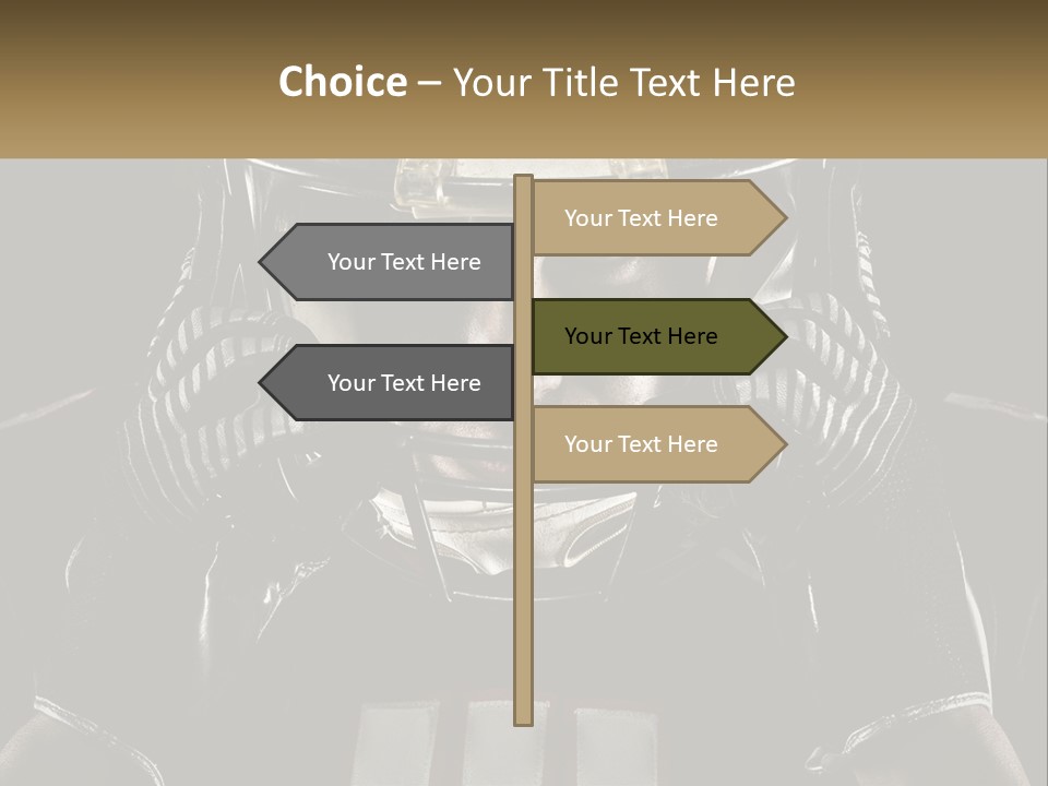 A Football Player Holding His Helmet Over His Face PowerPoint Template