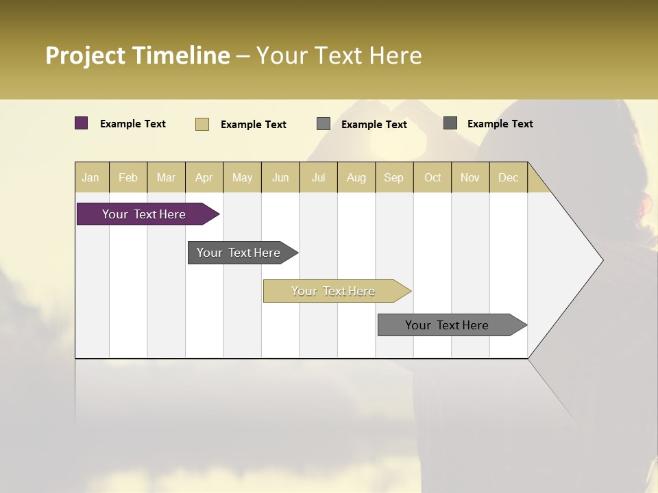 A Person Making A Heart Shape With Their Hands PowerPoint Template