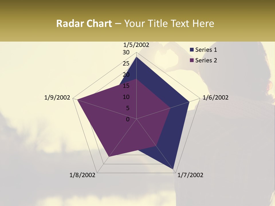 A Person Making A Heart Shape With Their Hands PowerPoint Template