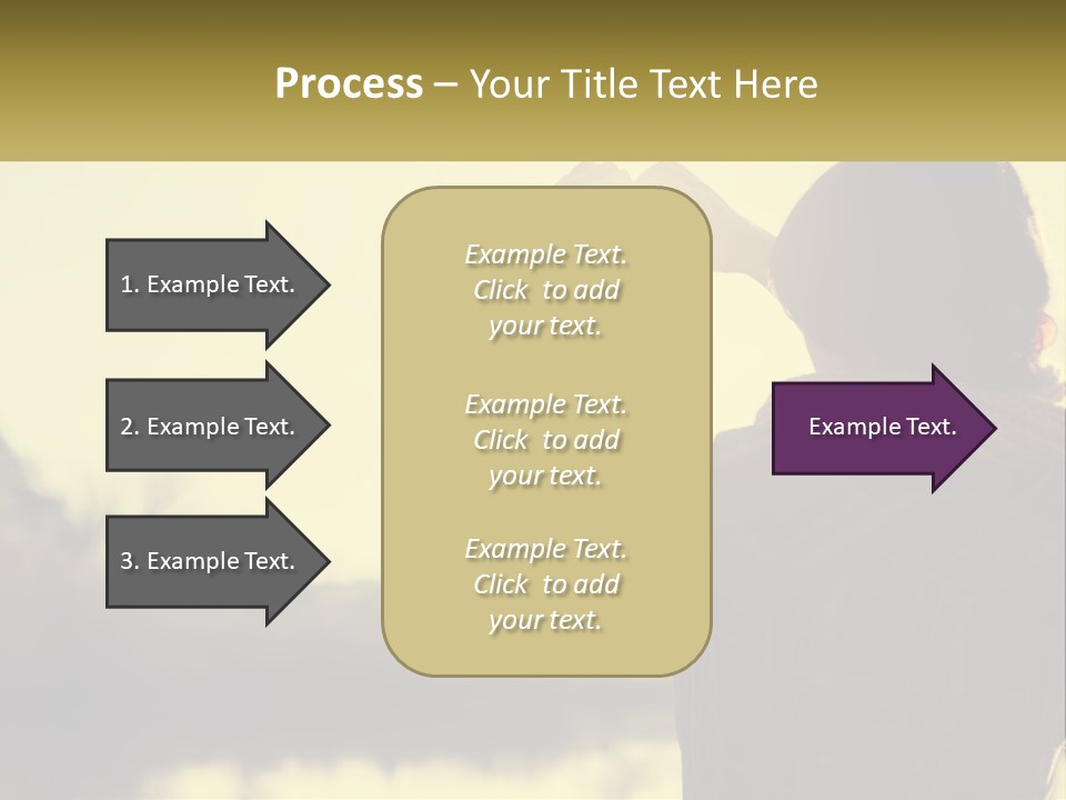 A Person Making A Heart Shape With Their Hands PowerPoint Template