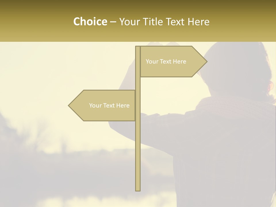 A Person Making A Heart Shape With Their Hands PowerPoint Template