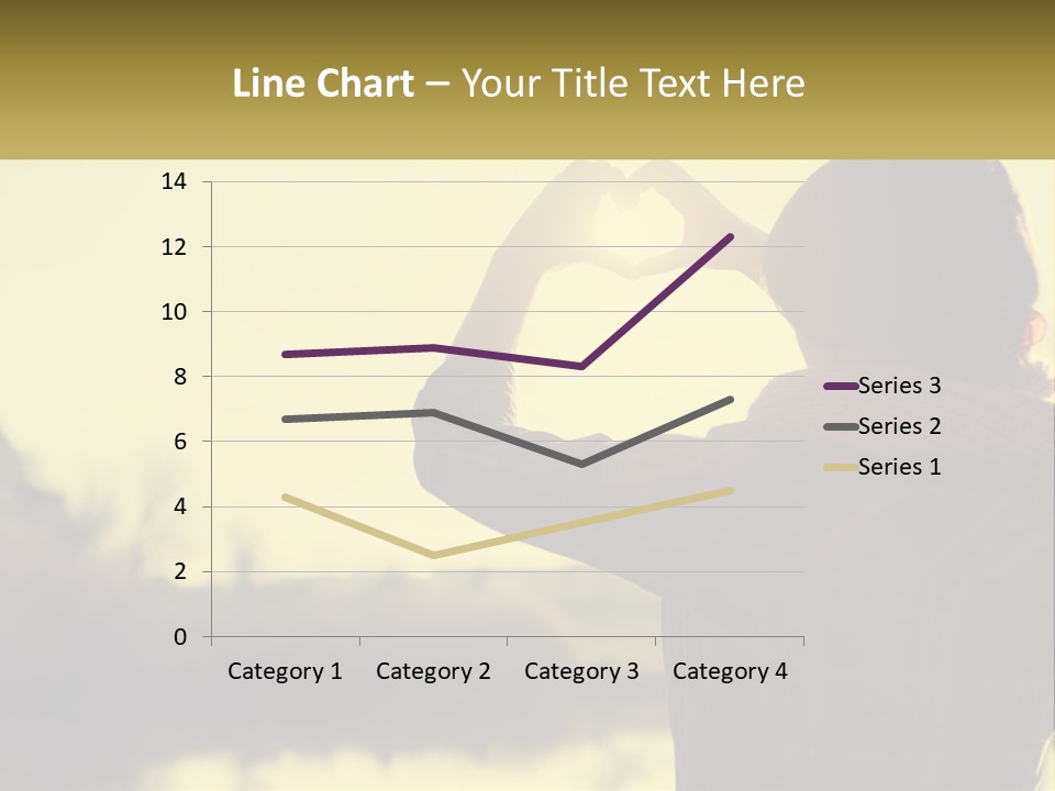 A Person Making A Heart Shape With Their Hands PowerPoint Template