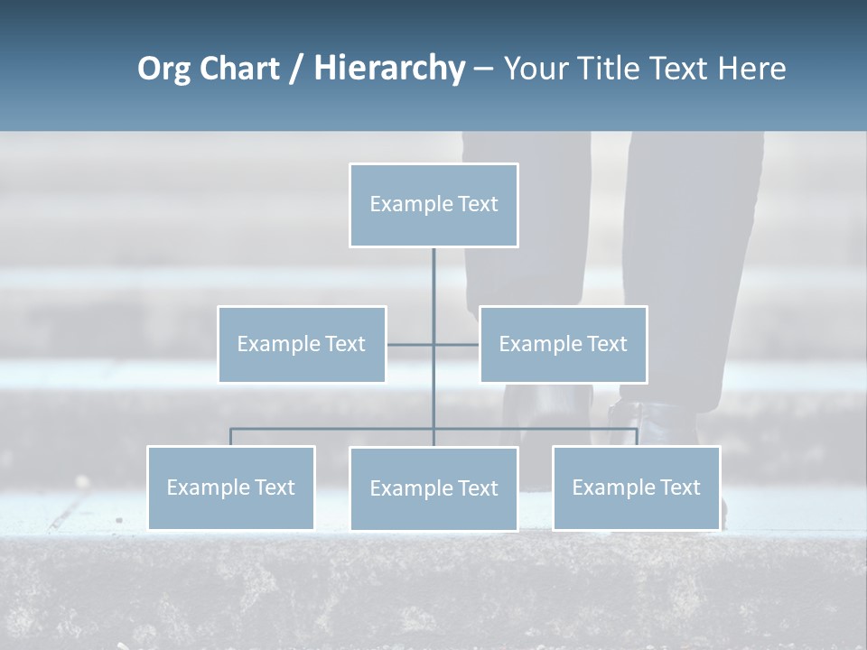 A Person Walking Up Some Steps With Their Feet On The Ground PowerPoint Template
