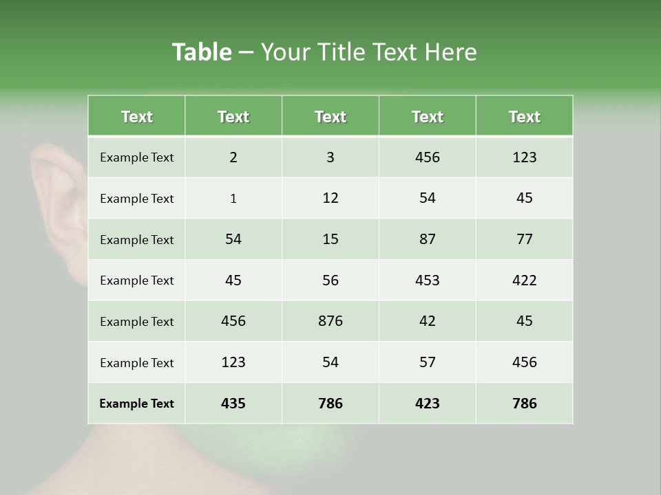A Man With His Face Painted In The Colors Of The Flag Of Jamaica PowerPoint Template