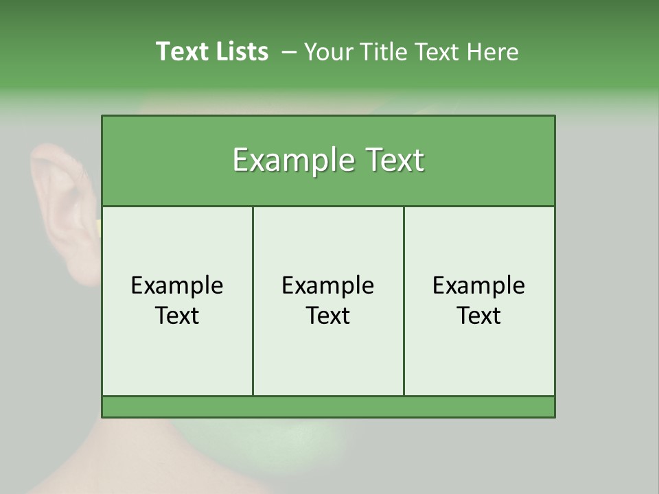 A Man With His Face Painted In The Colors Of The Flag Of Jamaica PowerPoint Template