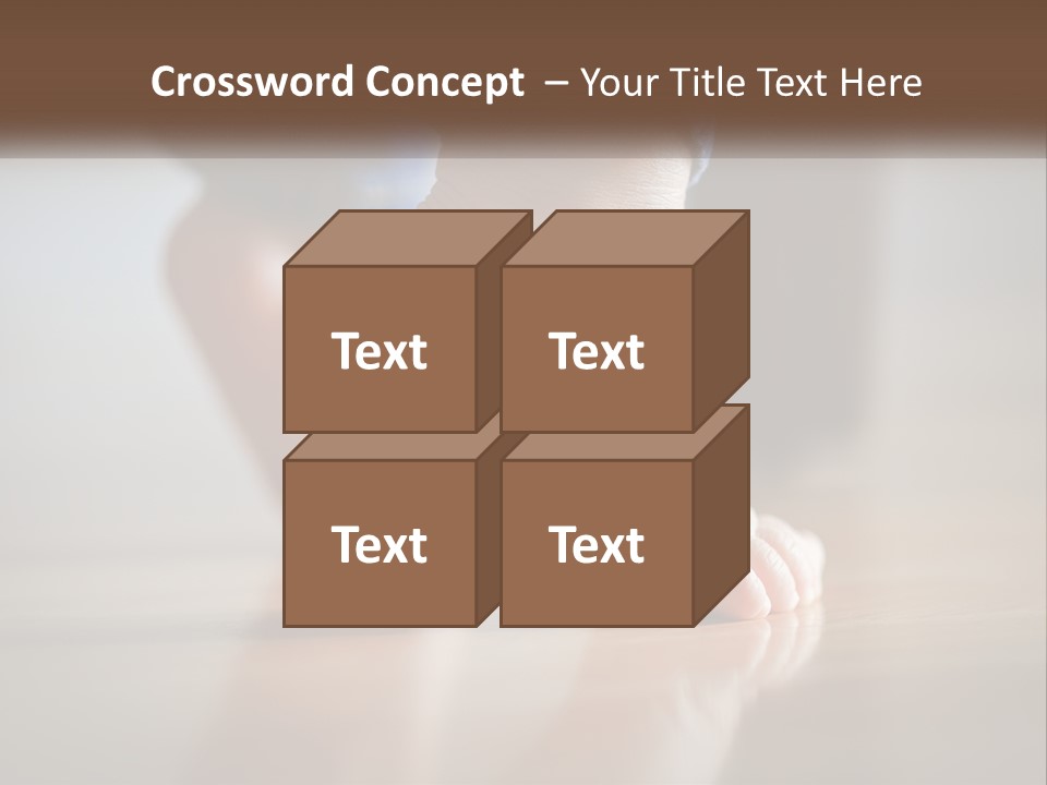 A Person With Bare Feet Standing On A Wooden Floor PowerPoint Template