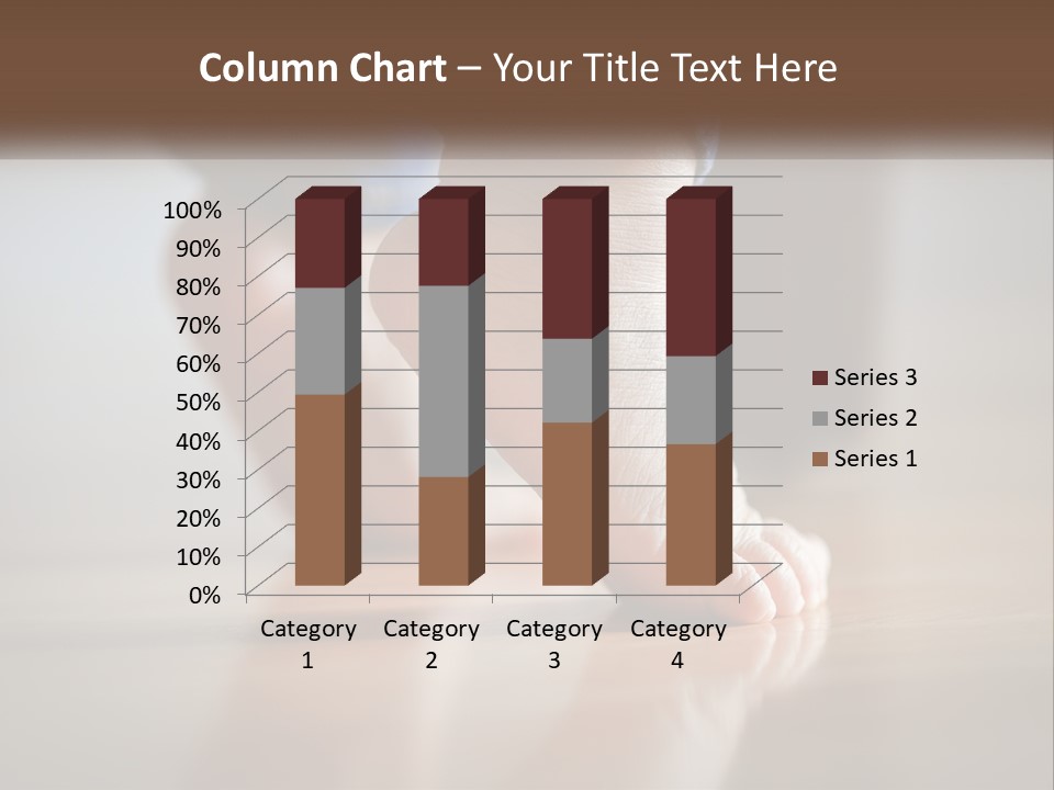 A Person With Bare Feet Standing On A Wooden Floor PowerPoint Template