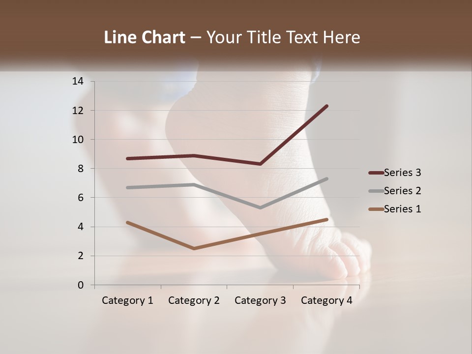 A Person With Bare Feet Standing On A Wooden Floor PowerPoint Template