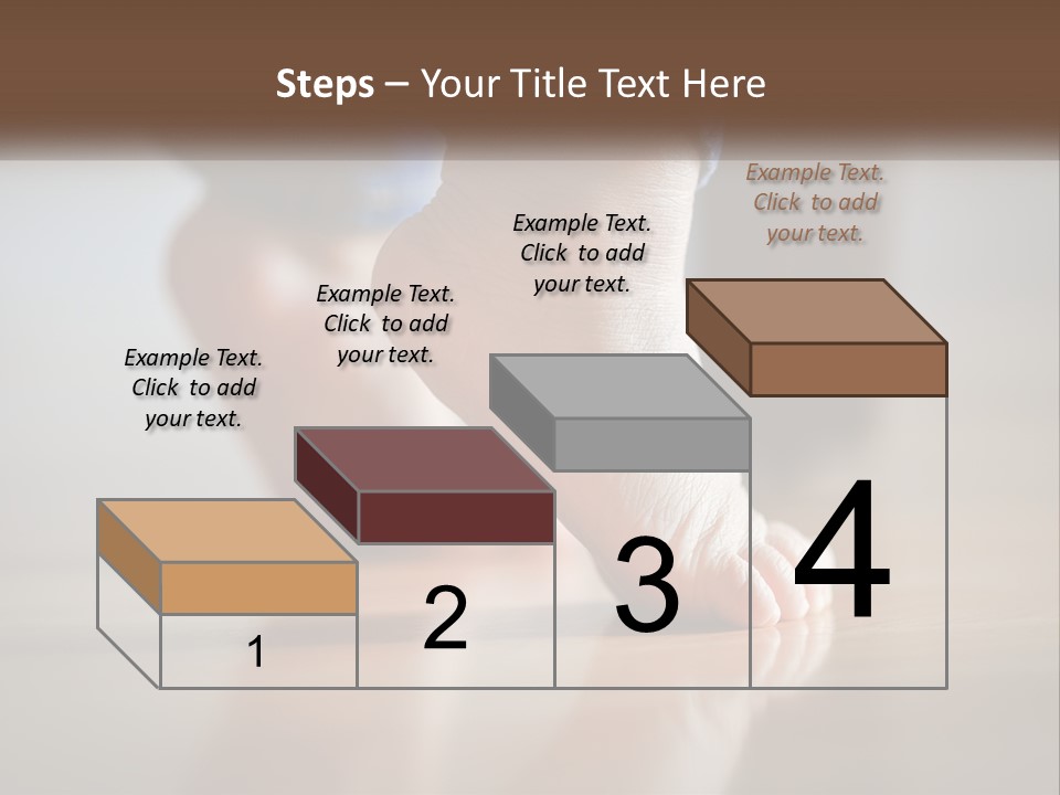 A Person With Bare Feet Standing On A Wooden Floor PowerPoint Template